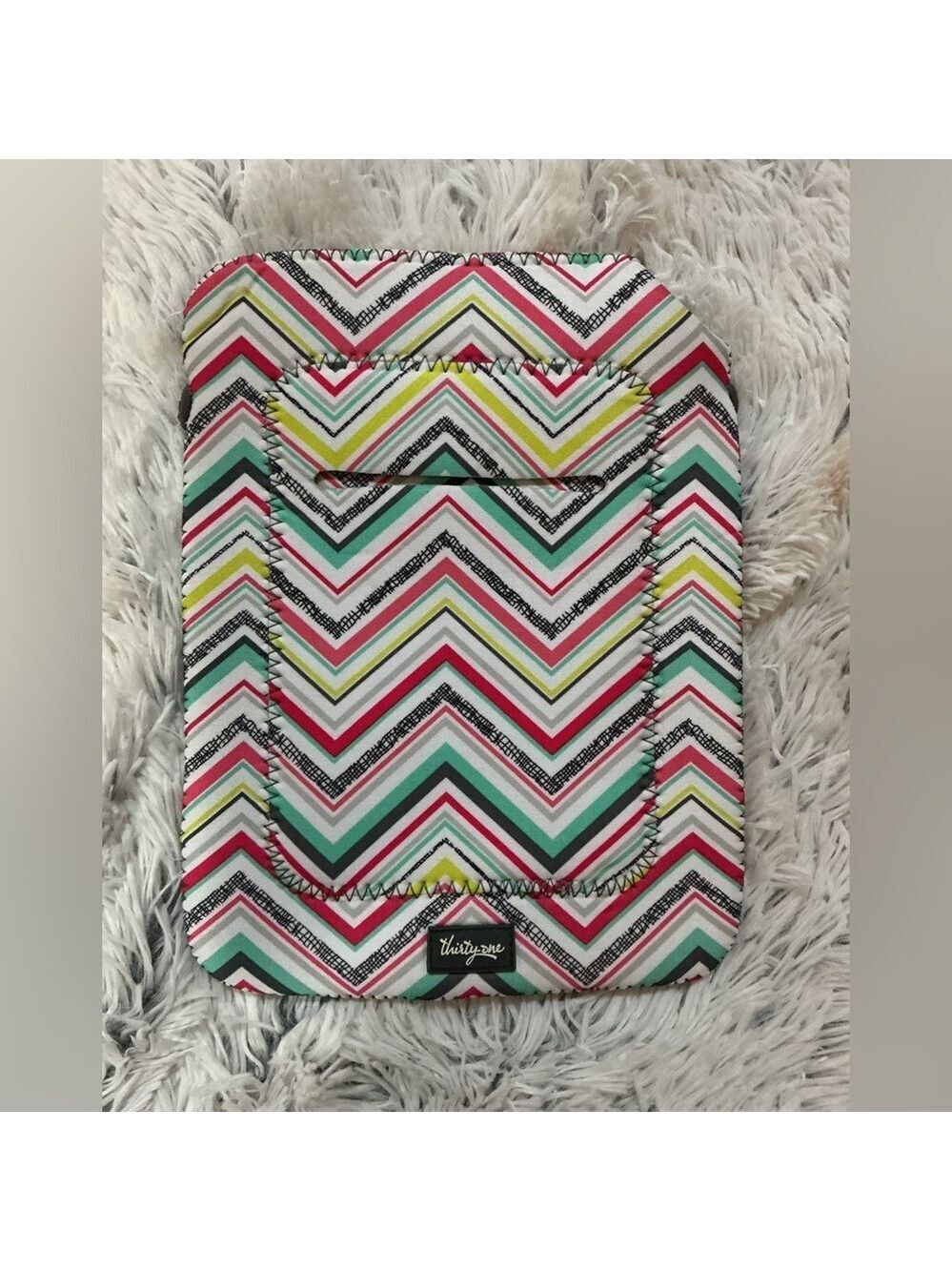 Thirty One tote a tablet sleeve case Party Punch Print